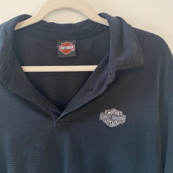 Men’s Harley Davidson Augusta Georgia Motorcycle Polo Black Size XXL - Picture 2 of 5
